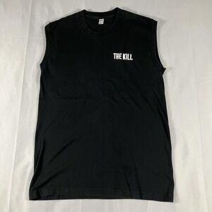 The Kill Shirt Mens Small Black Sleeveless Muscle Tank Top American Apparel